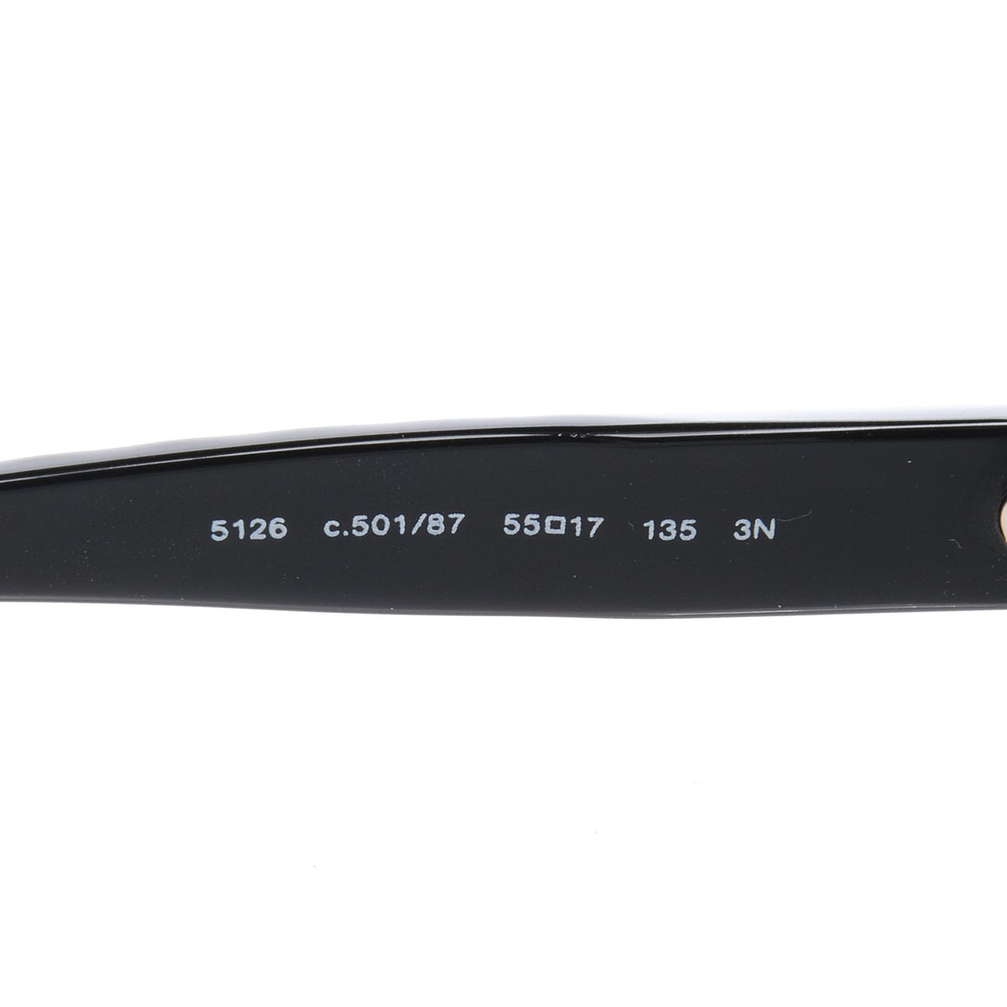 Quilted CC Sunglasses Black 5126