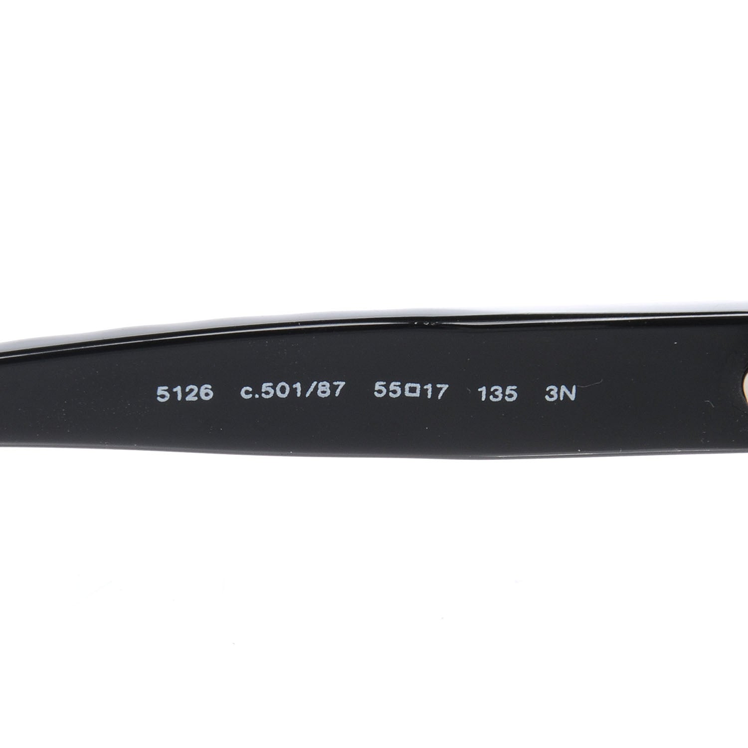 Chanel Quilted CC Sunglasses Black 5126 5 of 6