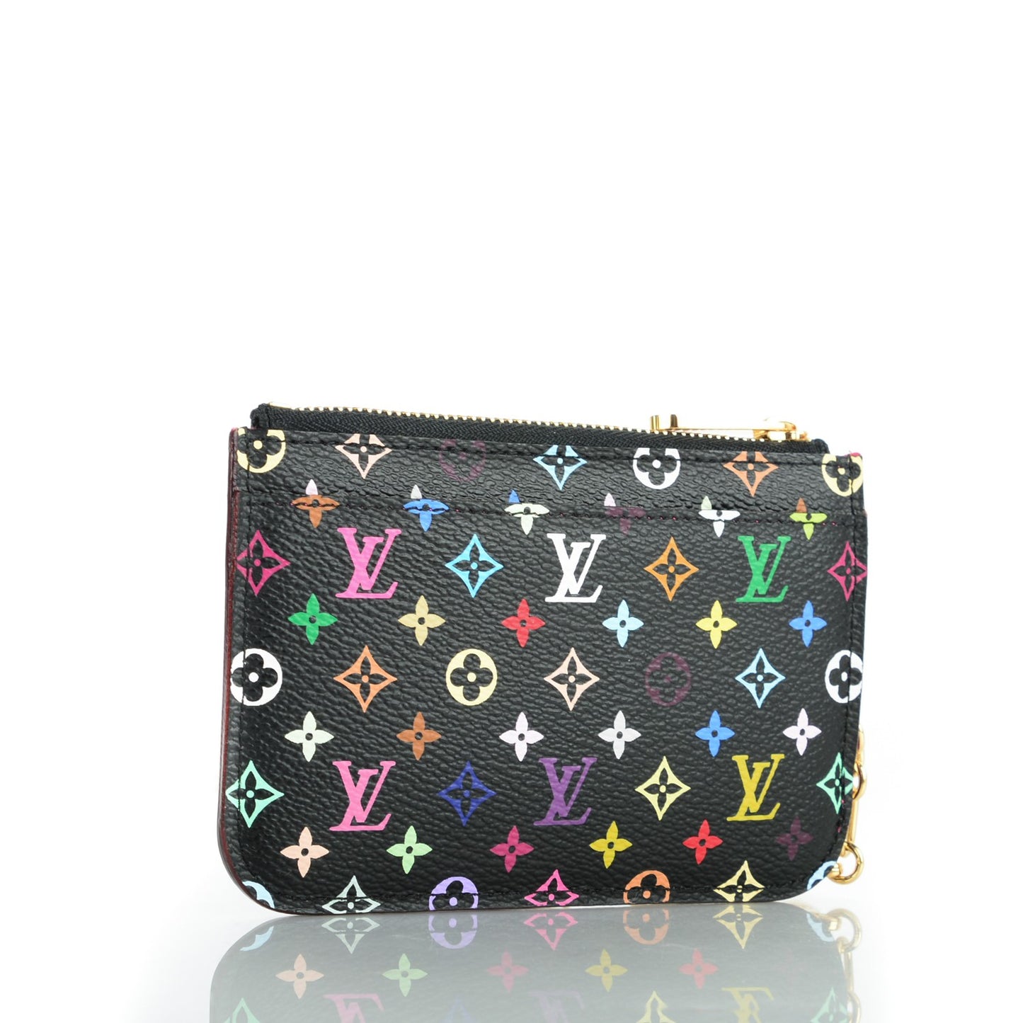 Monogram Multicolor Key Pouch Black Grenade