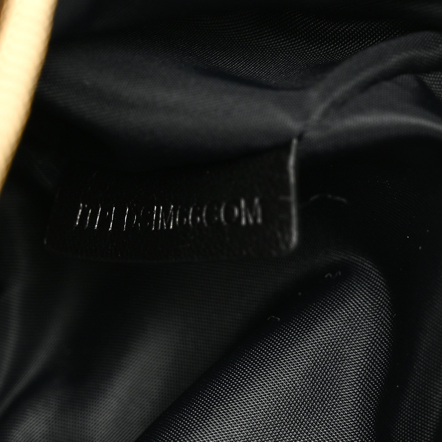Burberry Lambskin Quilted Small Crescent Lola Bag Black 6 of 9