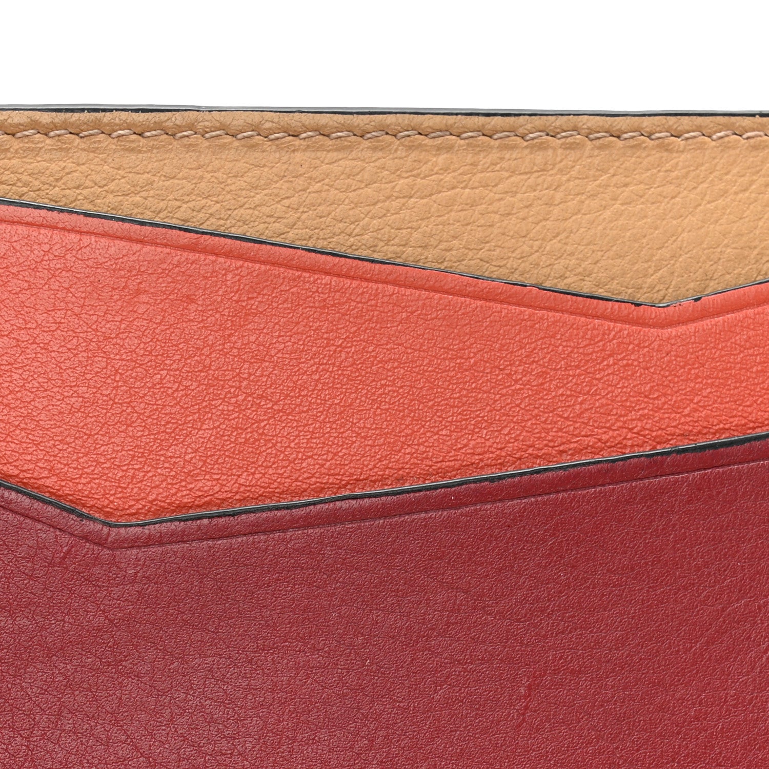 Loewe Calfskin Puzzle Colorblock Card Holder Multicolor 9 of 10