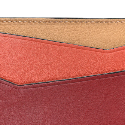 Loewe Calfskin Puzzle Colorblock Card Holder Multicolor 9 of 10