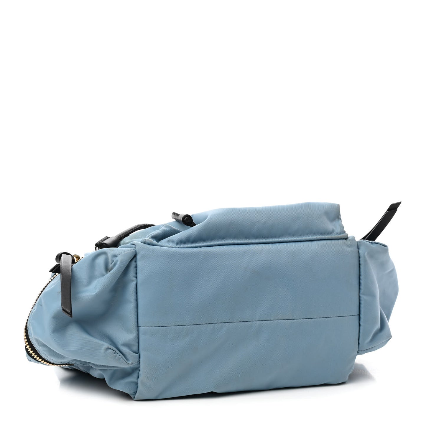 Nylon Medium Rucksack Backpack Light Blue