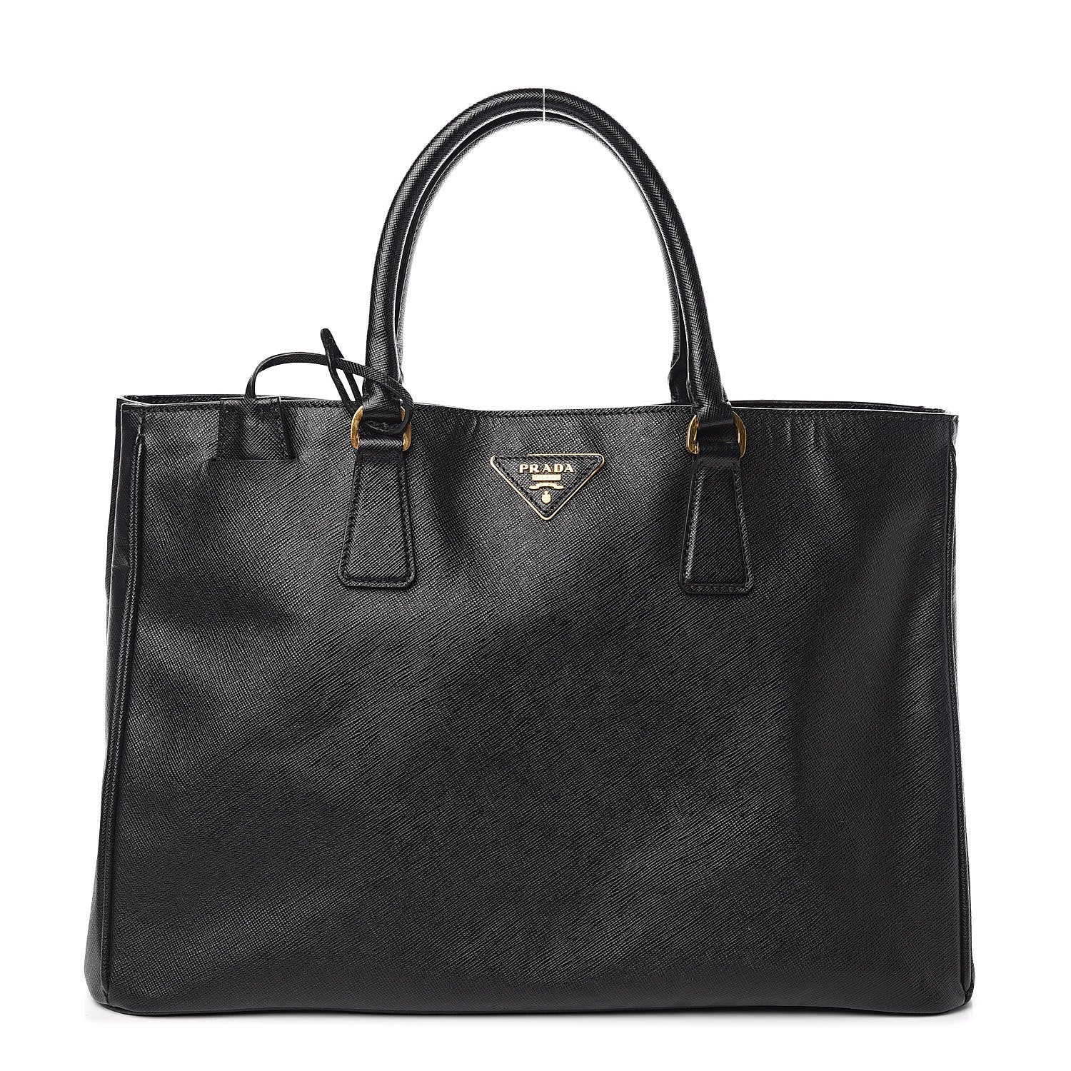 Prada Saffiano Lux Large Tote Black 1 of 10