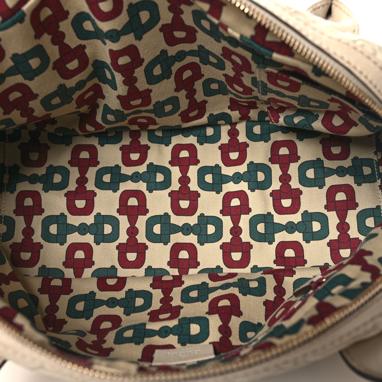 Gucci Guccissima Small Princy Satchel Off White 5 of 13