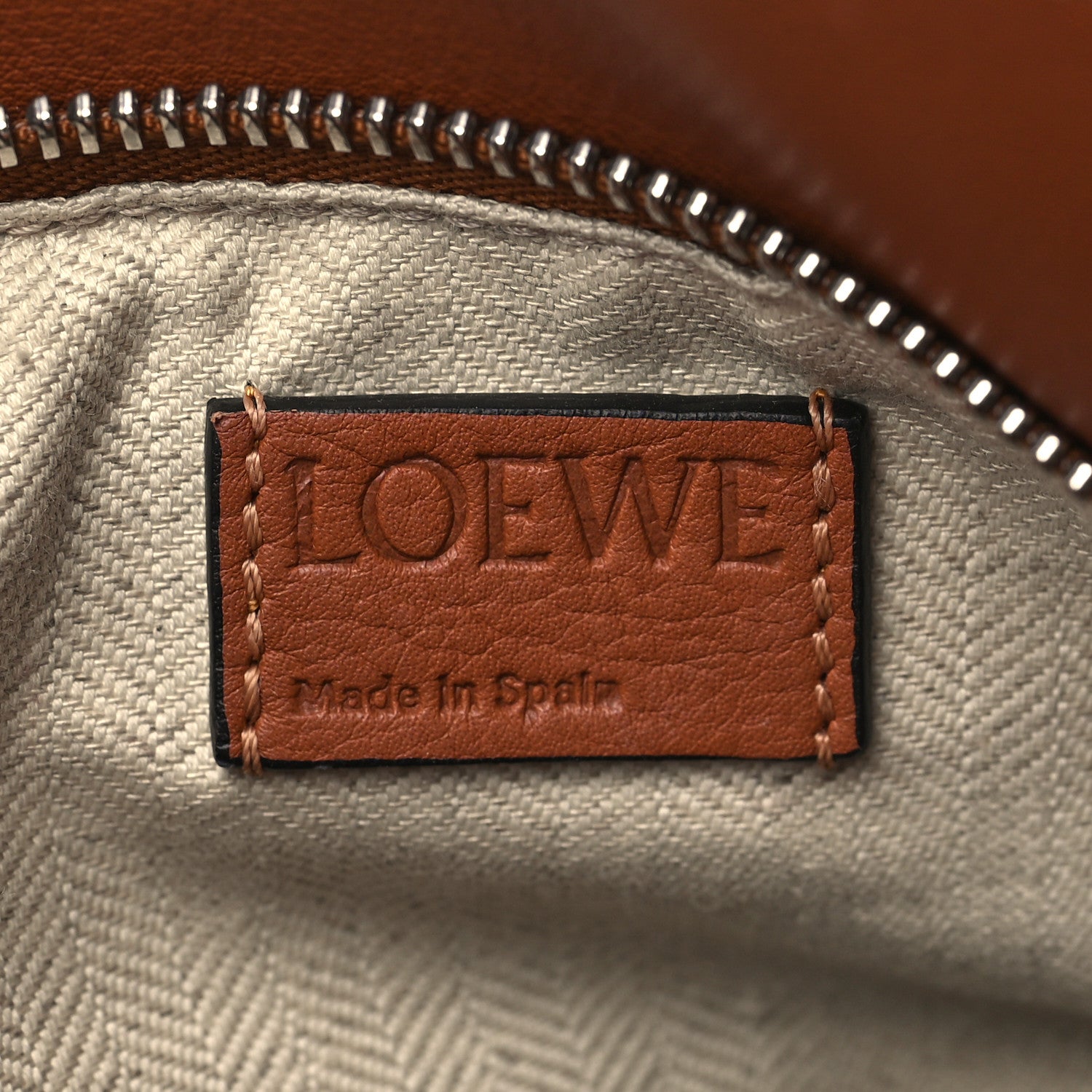 Loewe Calfskin Small Puzzle Bag Tan 6 of 8
