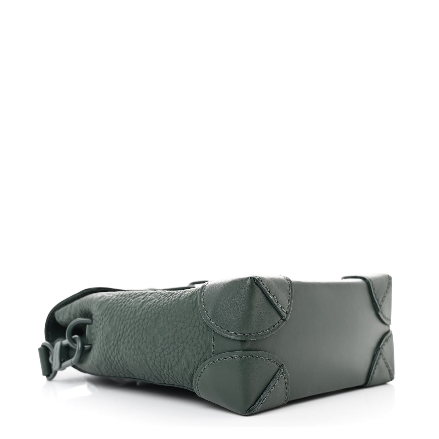 Louis Vuitton Taurillon Monogram Nano Steamer Green 4 of 9