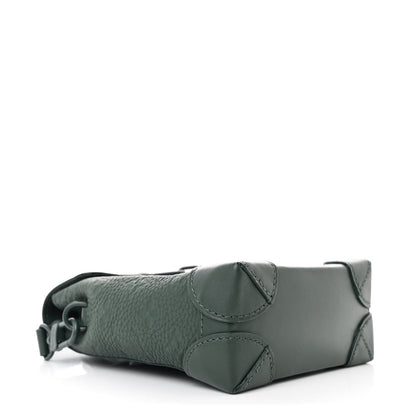 Louis Vuitton Taurillon Monogram Nano Steamer Green 4 of 9