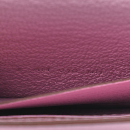 Hermes Chevre Mysore Roulis Slim Wallet Mauve Sylvestre 7 of 7
