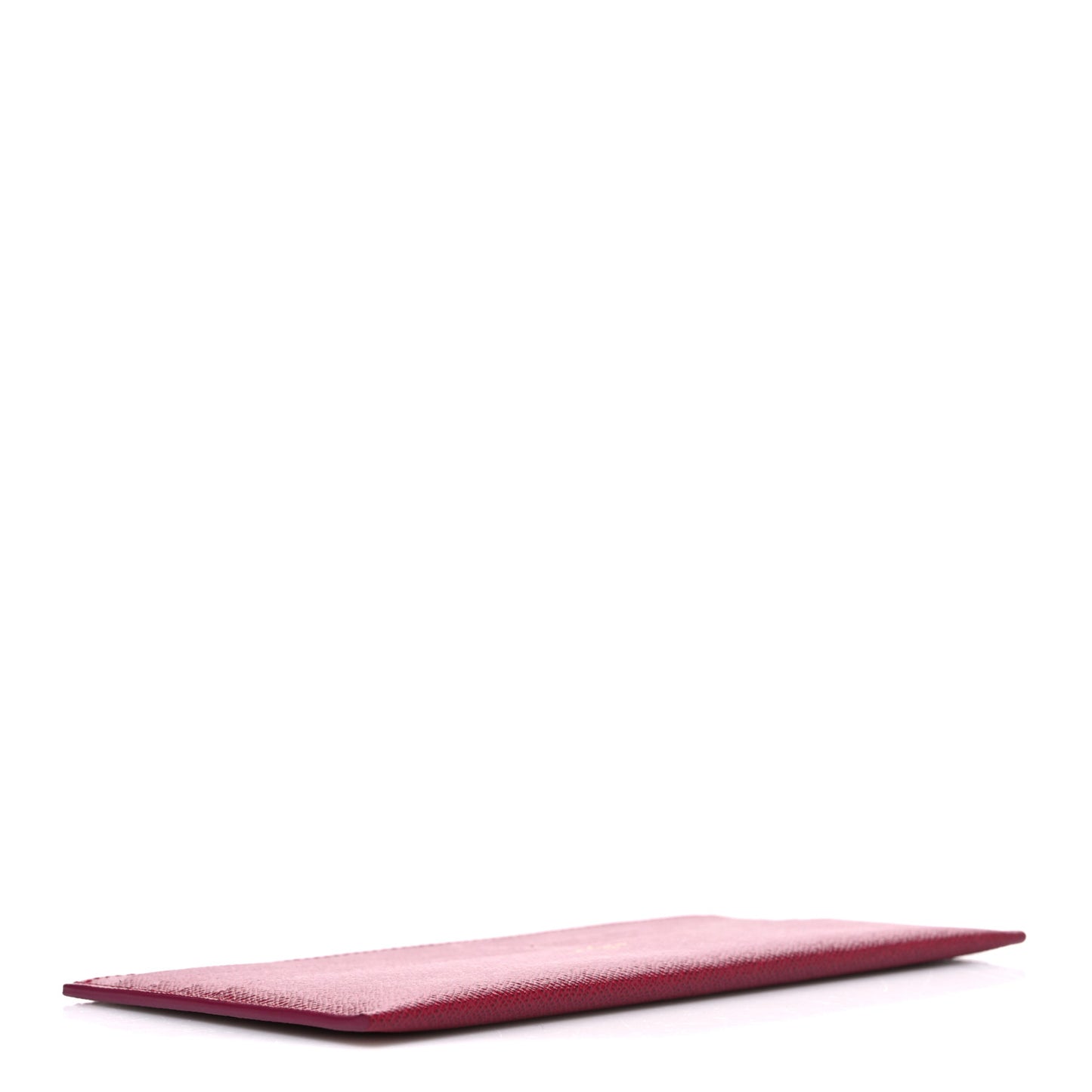 Calfskin Felicie Card Holder Insert Fuchsia