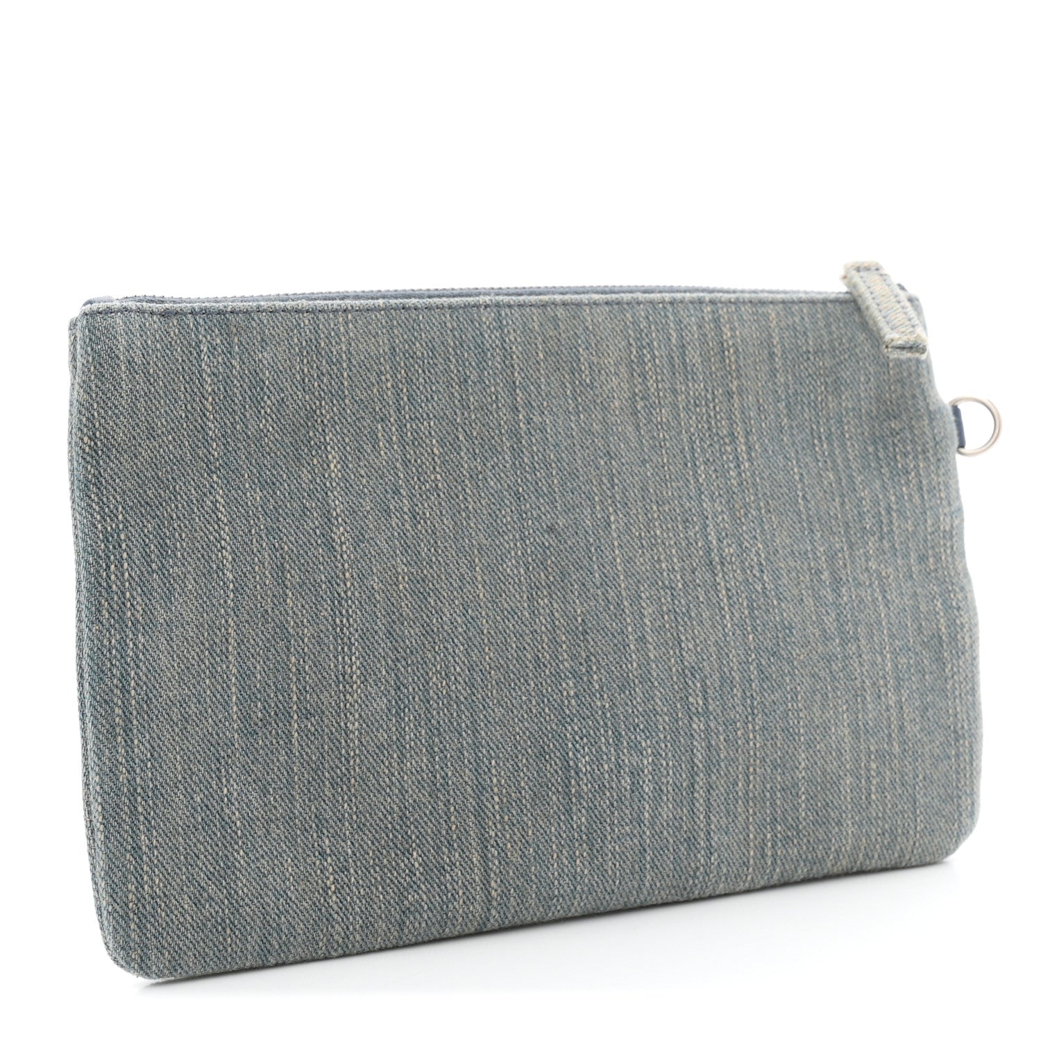 Chanel Denim Chanel 22 Removable Pouch Blue 3 of 5