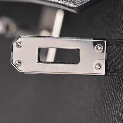 Hermes Epsom Kelly Sellier 25 Black 31 of 45
