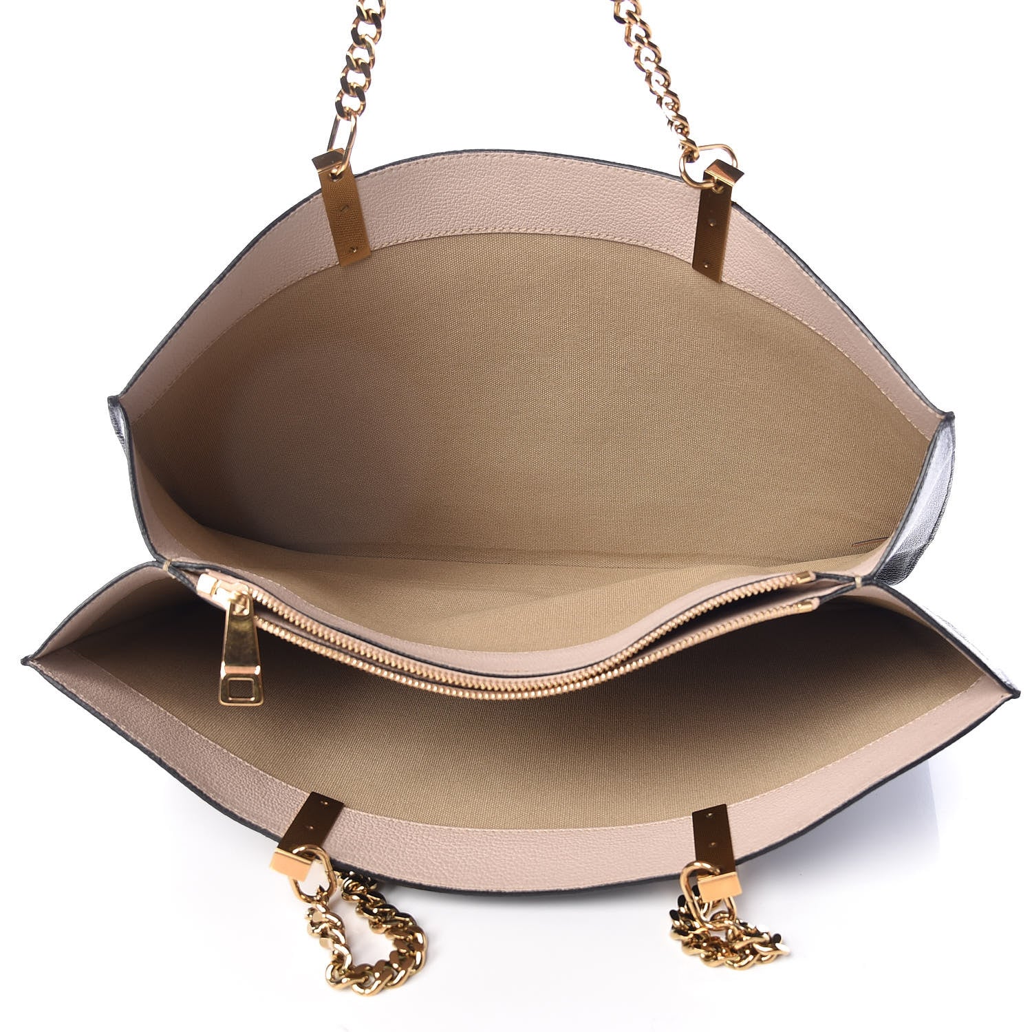 Chloe Calfskin Carey Tote Wet Sand 5 of 13