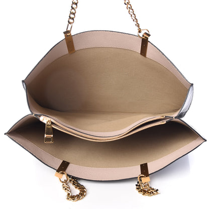 Chloe Calfskin Carey Tote Wet Sand 5 of 13
