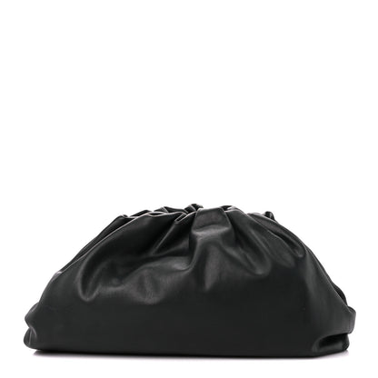 Bottega Veneta Smooth Butter Calf The Pouch Oversized Clutch Black 1 of 11