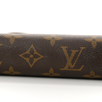 Louis Vuitton Monogram Pallas Clutch Black 10 of 10