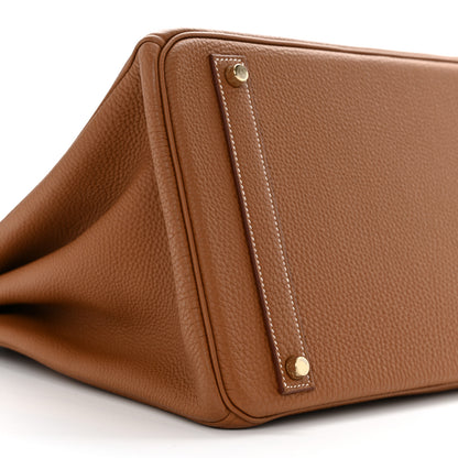 Hermes Togo Birkin 40 Gold 9 of 10