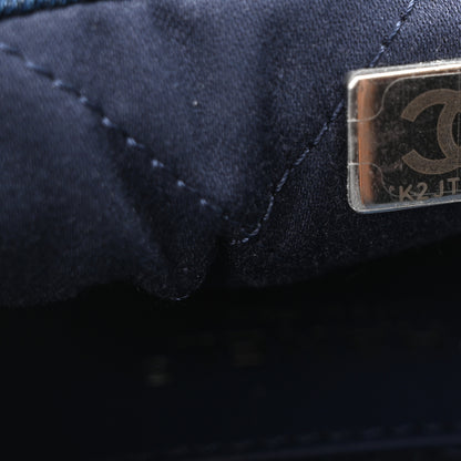 Chanel Denim Stitched Quilted Mini Chanel 22 Blue 7 of 10