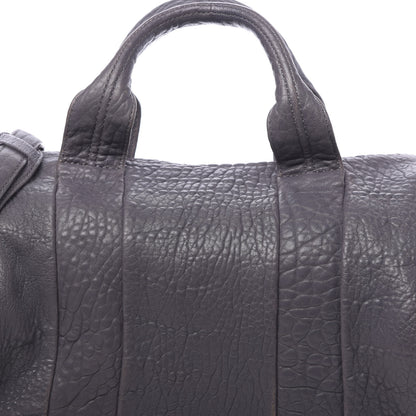 Alexander Wang Pebbled Lambskin Rocco Tundra Silver Hardware 11 of 12