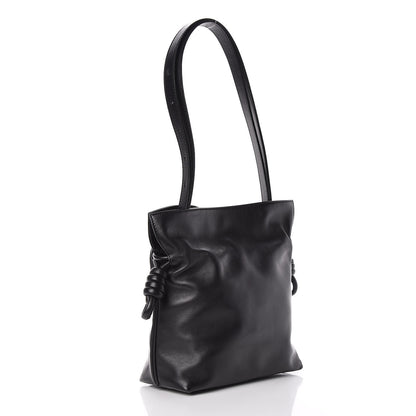 Loewe Calfskin Flamenco Knot Bag Black 3 of 12