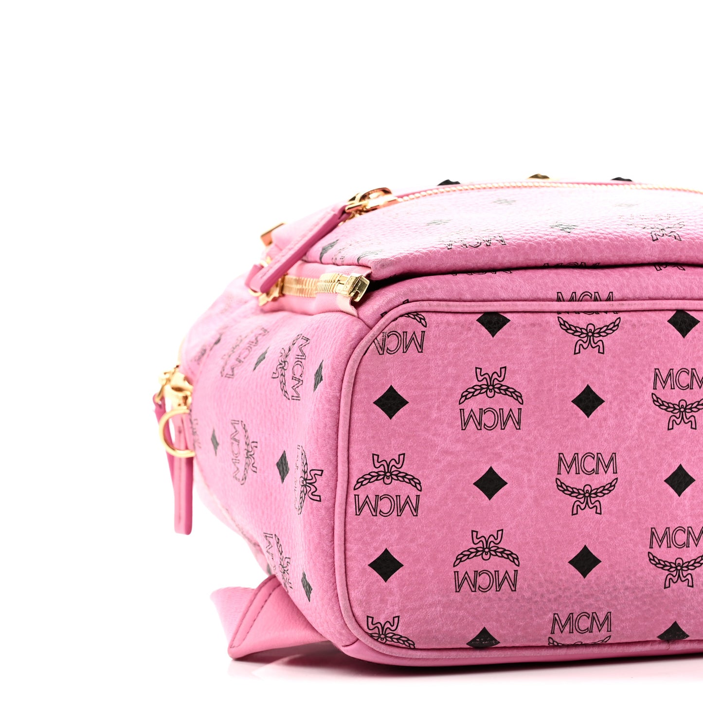 Visetos Studded Small Dual Stark Backpack Pink