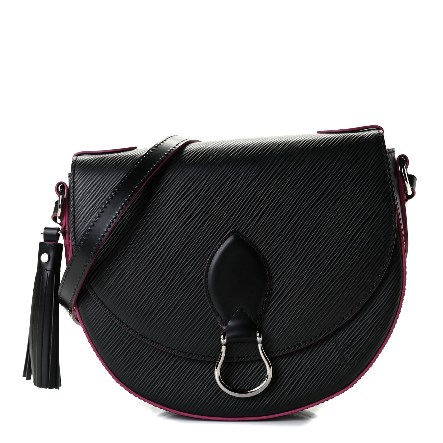Epi Saint Cloud NM Black Hot Pink