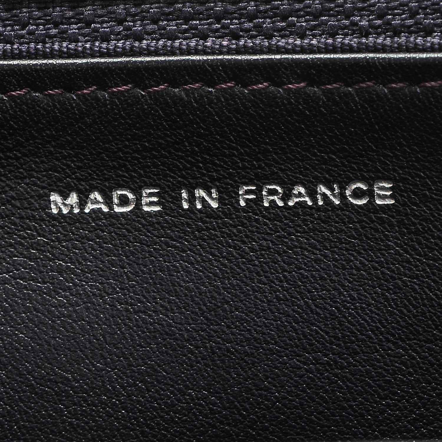 Chanel Patent Quilted Wallet On Chain WOC Dark Purple 7 of 8