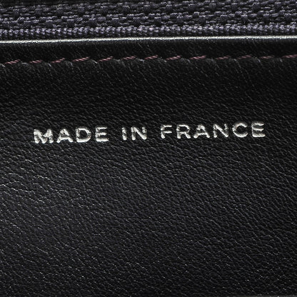 Chanel Patent Quilted Wallet On Chain WOC Dark Purple 7 of 8