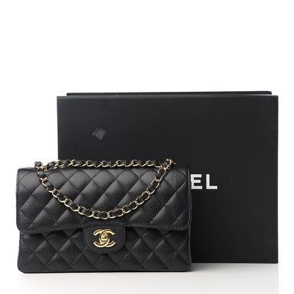 Chanel Caviar Quilted Small Double Flap Black 10 of 10