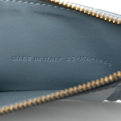 Christian Dior Patent Cannage Lady Dior Card Holder Cloud Blue 7 of 7