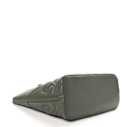 Alexander McQueen Calfskin Quilted Small The Bow Bag Green 5 of 9