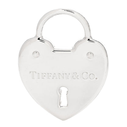 Tiffany Sterling Silver Heart Lock Pendant 1 of 4