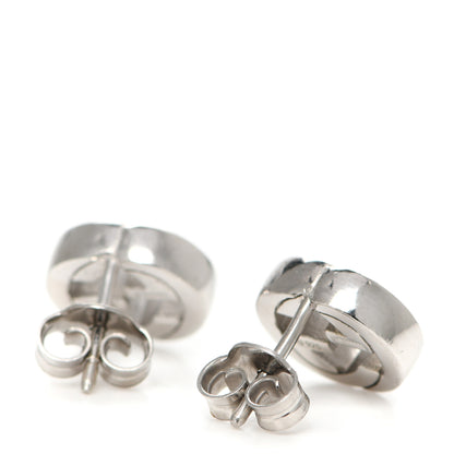 Gucci Sterling Silver Interlocking GG Stud Earrings 3 of 5