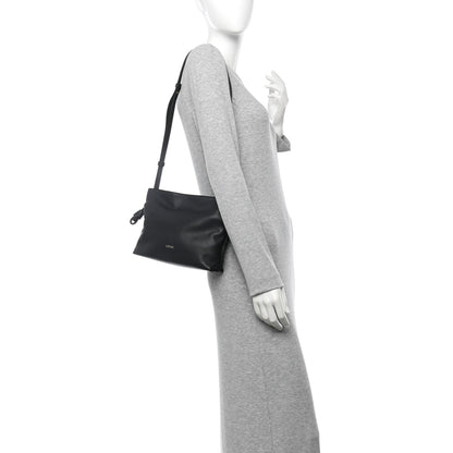Loewe Calfskin Mini Flamenco Knot Clutch Black 2 of 10