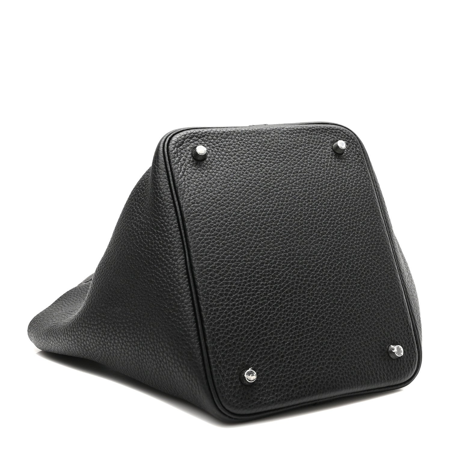 Hermes Taurillon Clemence Picotin Lock 22 MM Black 4 of 9