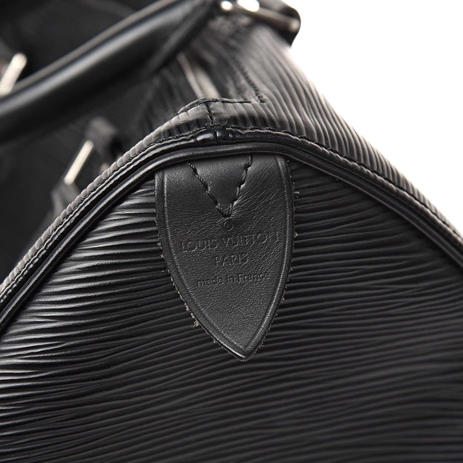 Louis Vuitton Epi Speedy 25 Black 6 of 17