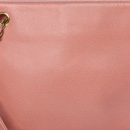 Chanel Caviar CC Shoulder Bag Pink 15 of 21