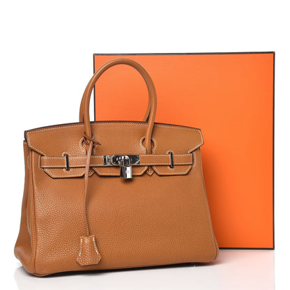 Hermes Togo Birkin 30 Gold 36 of 36