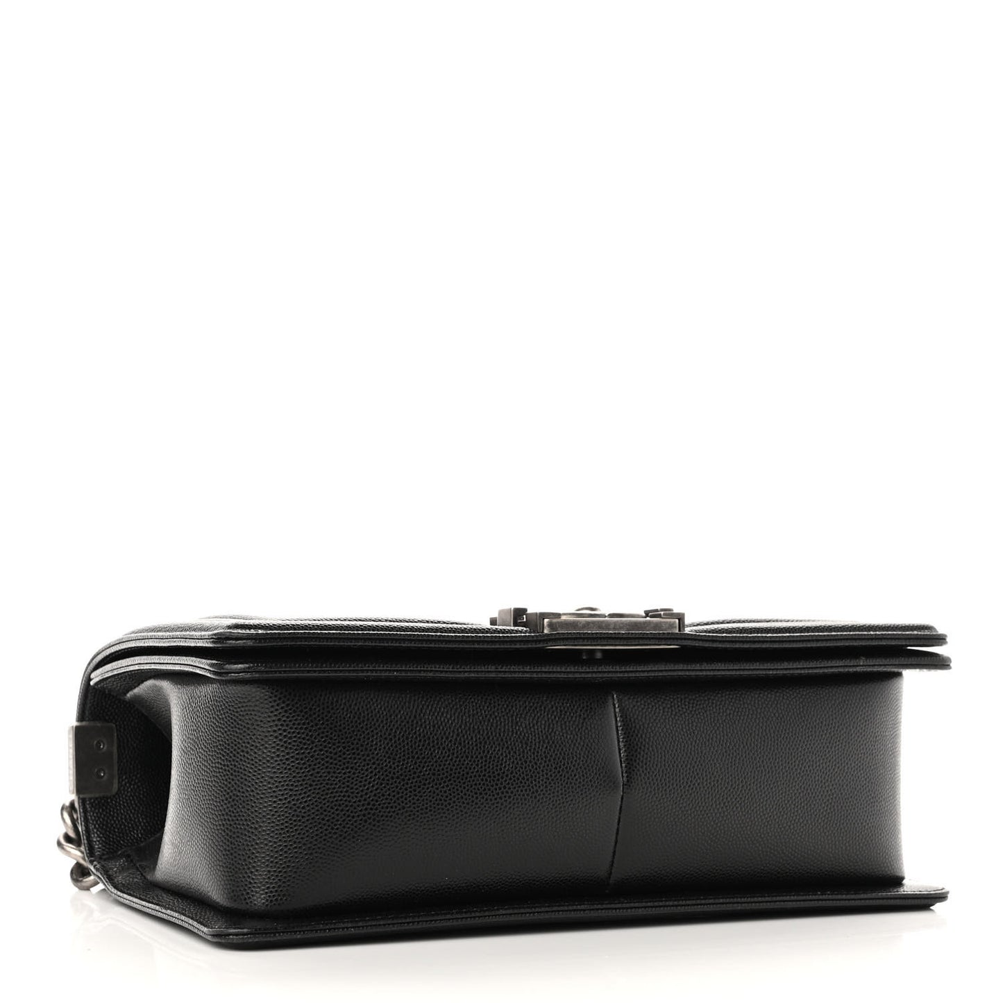 Caviar Quilted Medium Boy Flap Black