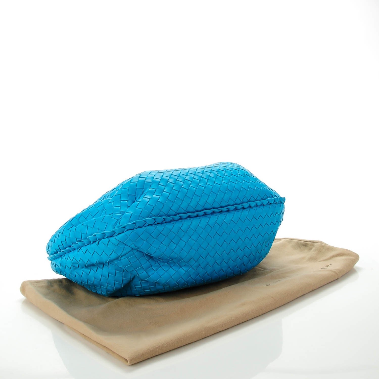 Bottega Veneta Nappa Intrecciato Medium Veneta Hobo Turquoise 4 of 8