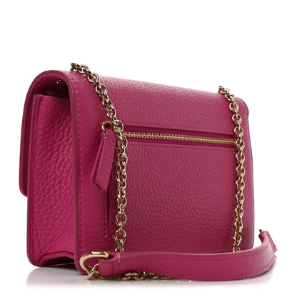 Mulberry Small Classic Grain Calfskin Small Darley Mulberry Pink 3 of 9