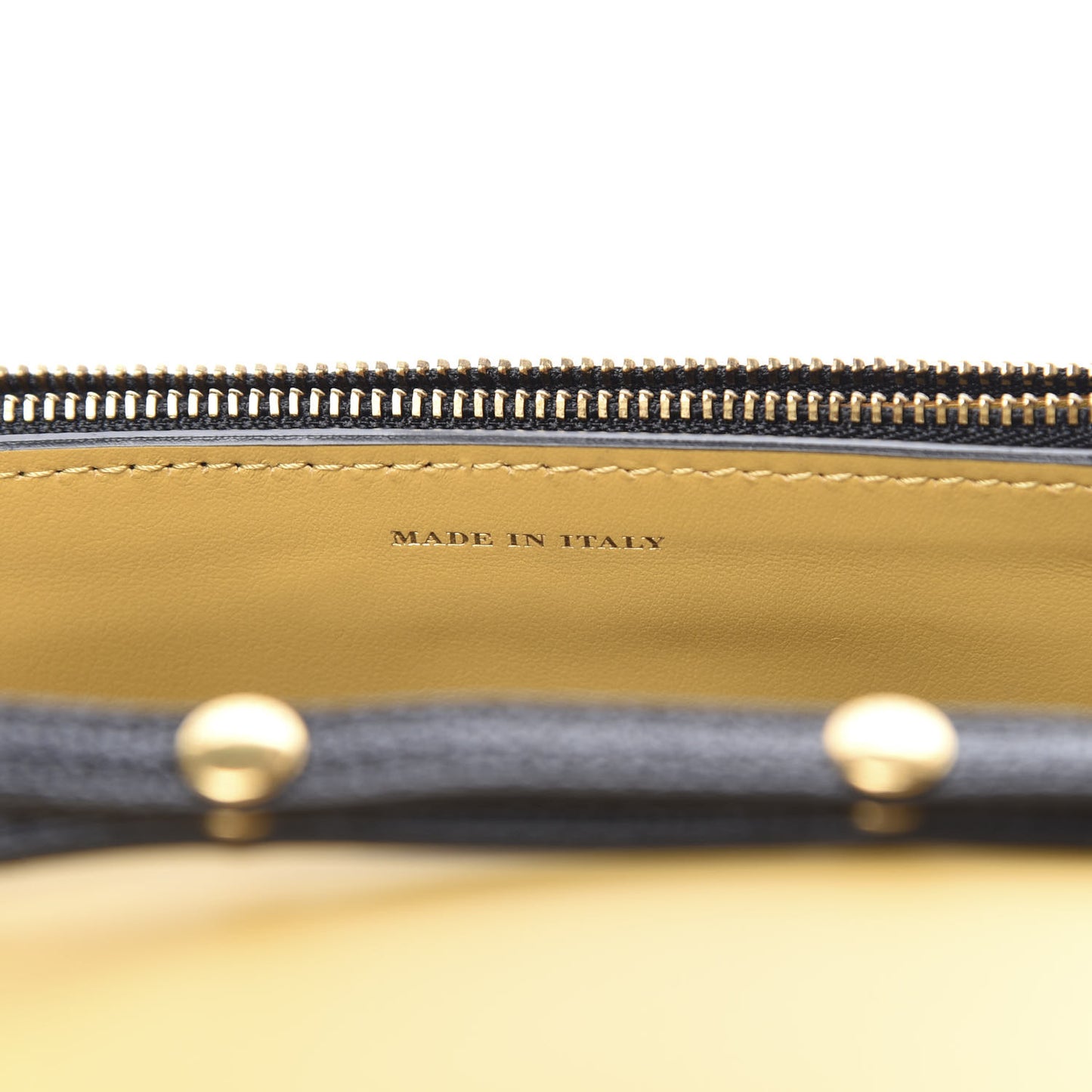 Hayes Goatskin D-Ring Mini Bag Black