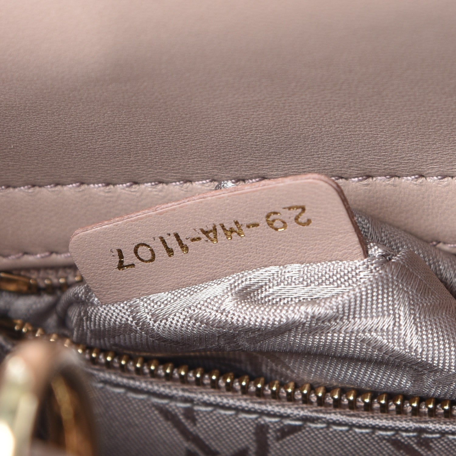 Christian Dior Lambskin Cannage Small My Lady Dior Light Pink 7 of 8