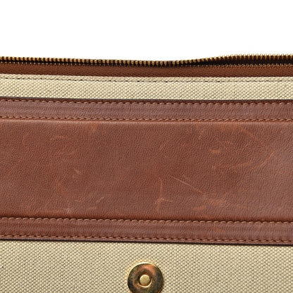 Christian Dior Canvas Calfskin Street Chic Tote Brown 13 of 20