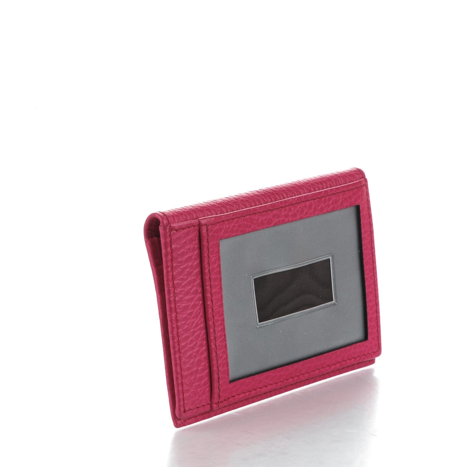 Gucci Dollar Calfskin Swing Train Pass Card Case Blossom 3 of 7