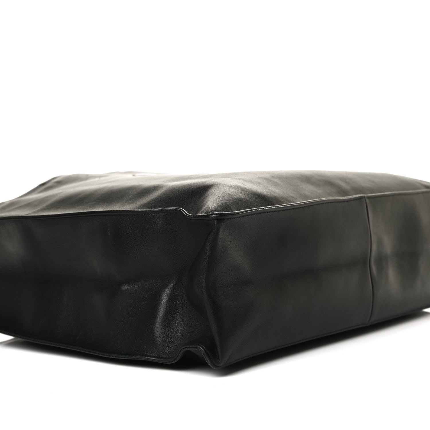 Chanel Lambskin CC Tote Black 9 of 14