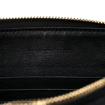 Burberry House Check Derby Peyton Crossbody Clutch Bag Black 6 of 14