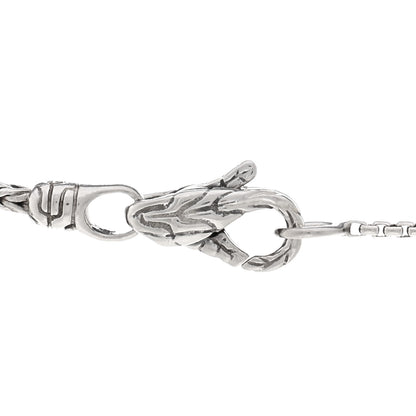 John Hardy Sterling Silver Classic Chain Hammered Bib Necklace 5 of 5