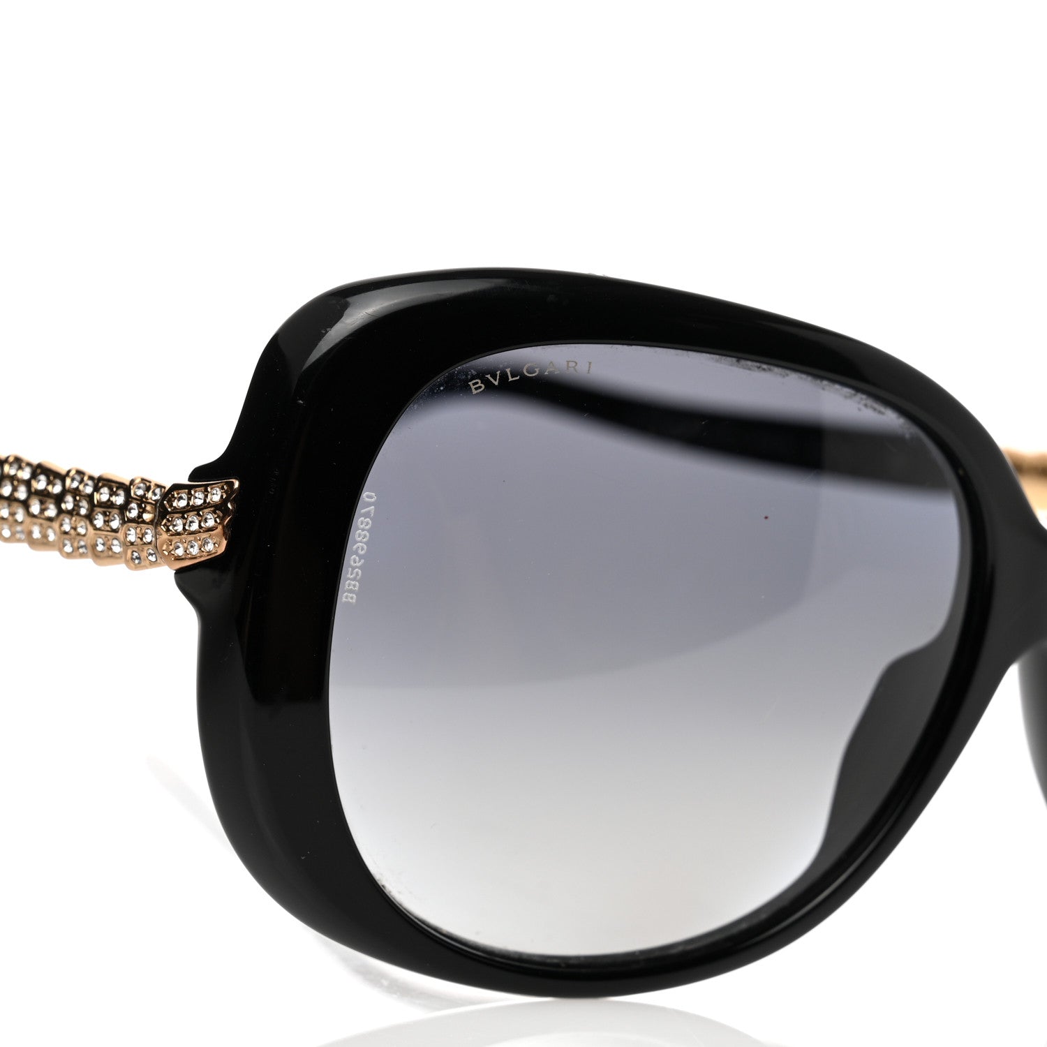 Bulgari Oversized Sunglasses 8105-B Black 8 of 8