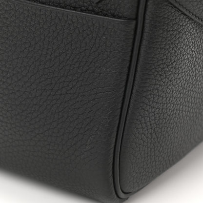 Hermes Taurillon Clemence Lindy 26 Black 11 of 12